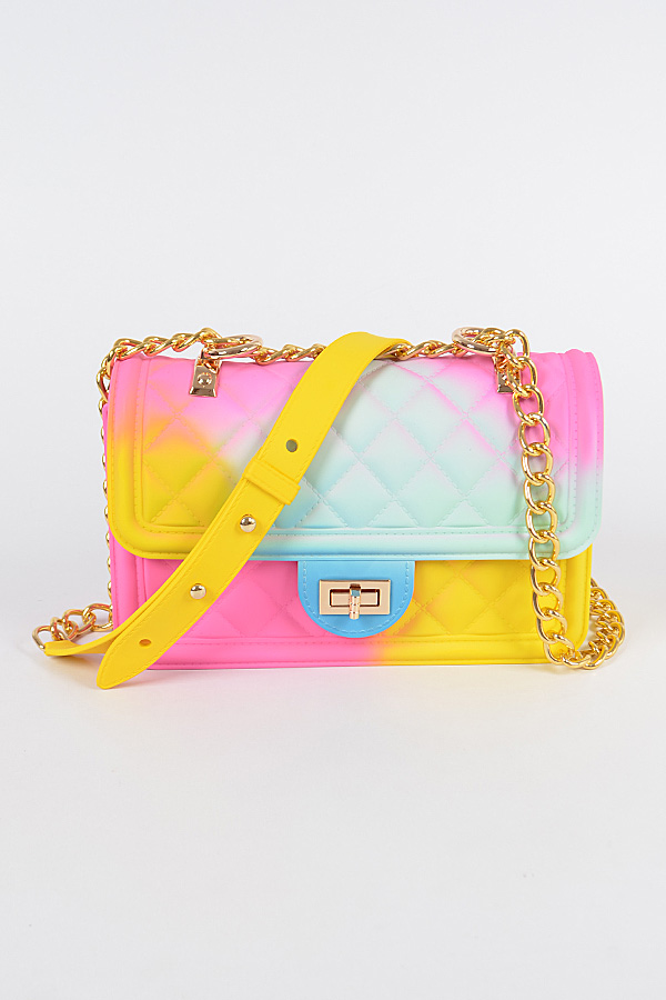 HPC3367 MULTICOLOR 1 Jelly Multi Color Clutch Clutch & Wallet