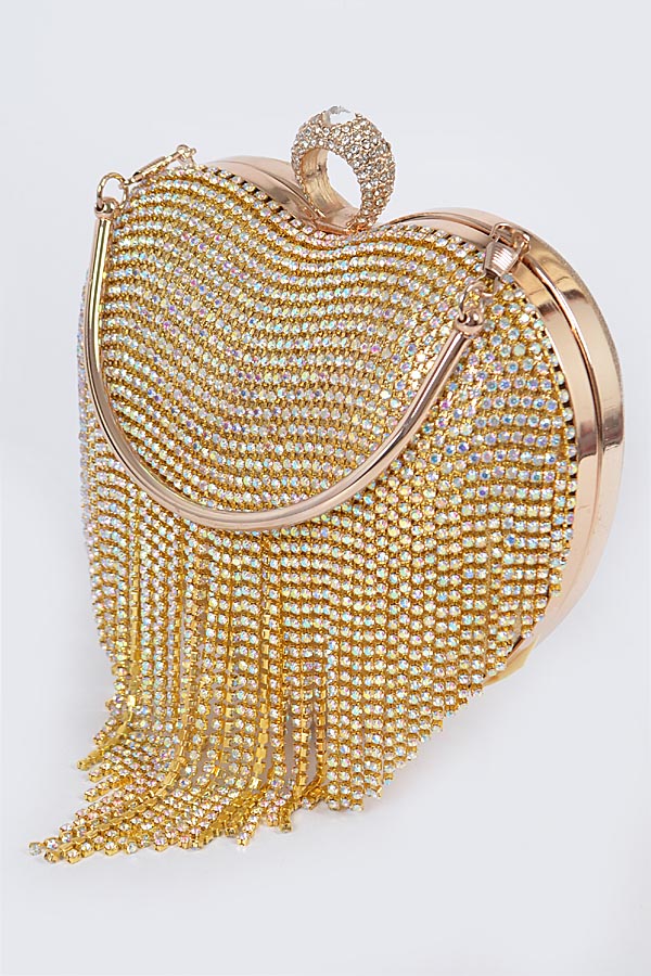 Love Note Chain Clutch Calfskin – Keeks Designer Handbags