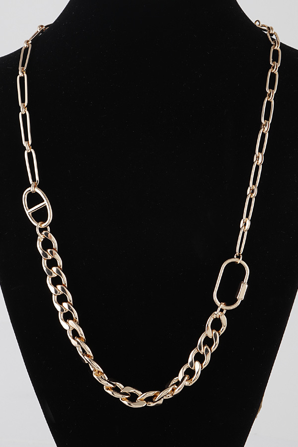 MN4146 GOLD Bulk Chain Toggle Necklace Chain Necklaces