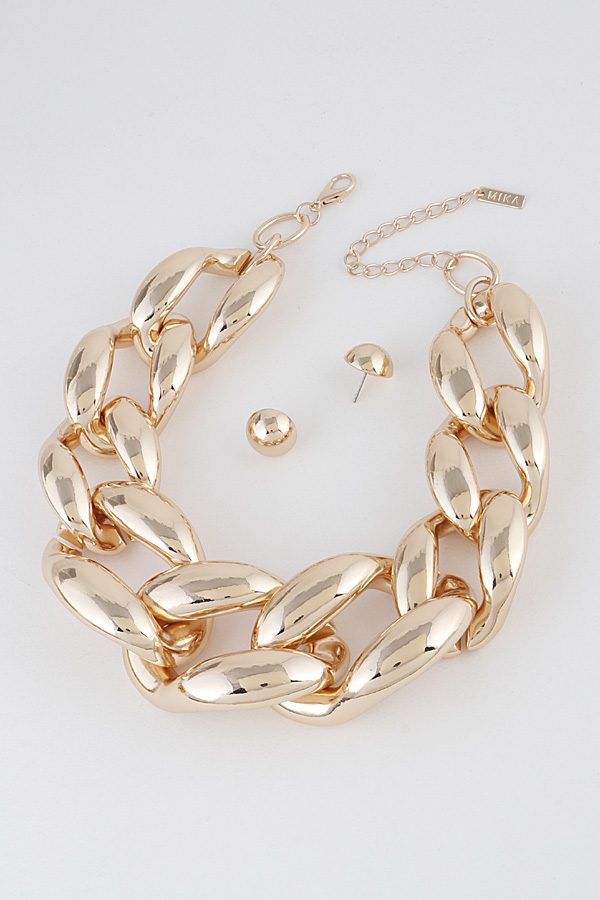 Bulky chain necklace Clearance