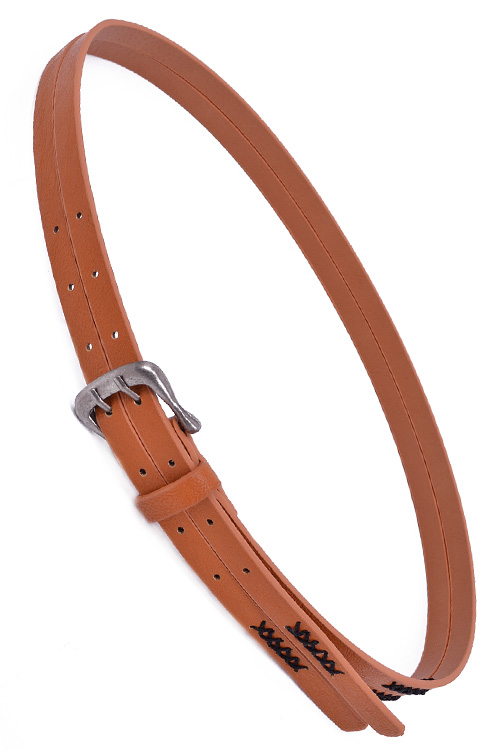 PB5393CM CAMEL Double rope Belt cm - Fashion Belts