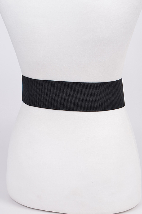 PB7694 CLEAR Ribbon Shape Buckle Belt - Fashion Belts