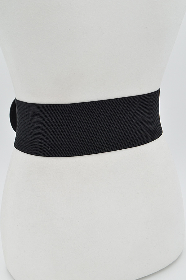 PB7817 BLACK Rhinestone Rectangle Belt - Fashion Belts