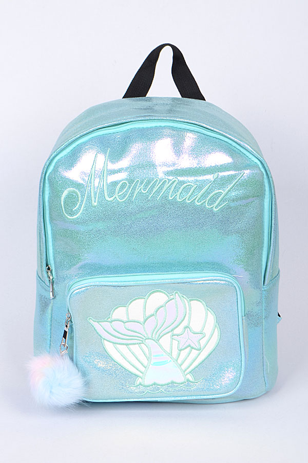 PP6851 BLUE Mermaid Backpack