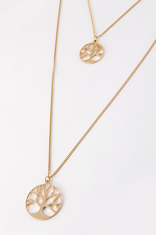 QNE5144 Old Fig Tree Cutout Pendant 