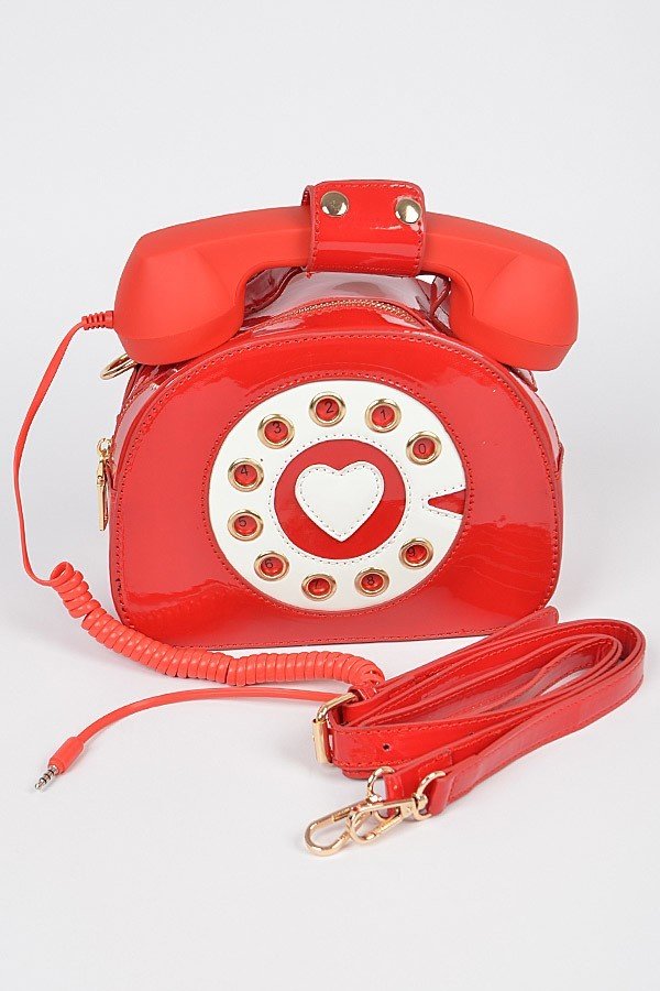 Retro Telephone Women’s clutch main image 1
