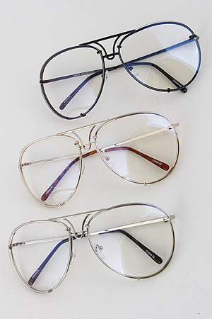 Antique Style Clear Sunglasses SSA
