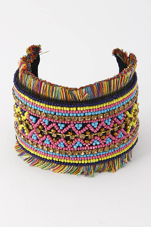 Beaded Tassel Bracelet 9DCB2