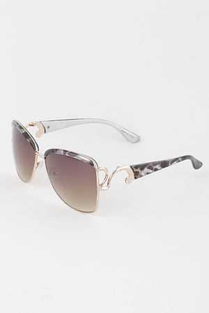 Top Frame Butterfly Sunglasses