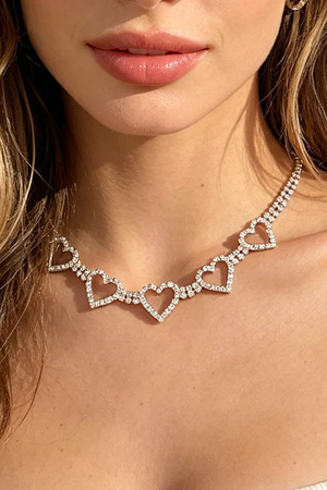 Charmed by Hearts Pendant Necklace