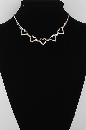 Charmed by Hearts Pendant Necklace