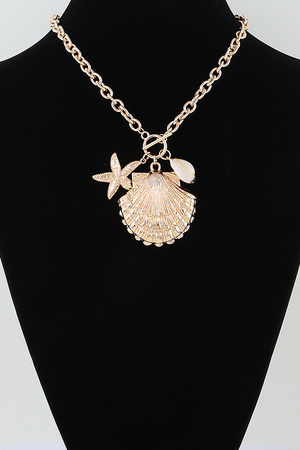 Multi Under the Sea Charms Necklace