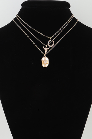 Triple West West Charms Chain Necklace