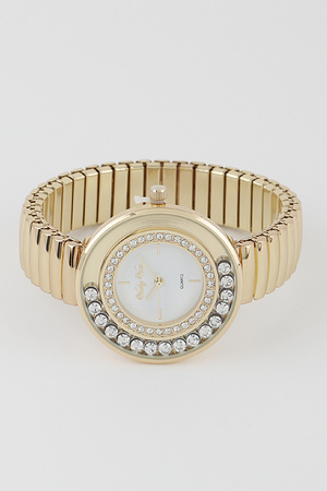 Half Jeweled Watch