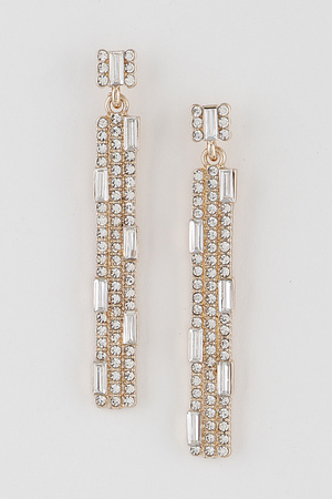 Jewel Bar  Drop Earrings