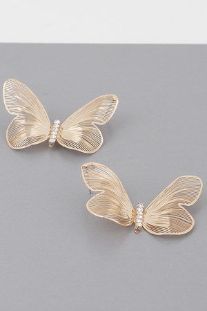 Delicate Butterfly Earrings