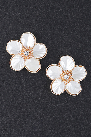 Delicate Flower Stud Earrings