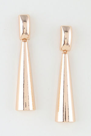 Geometric Tower Drop Earrings