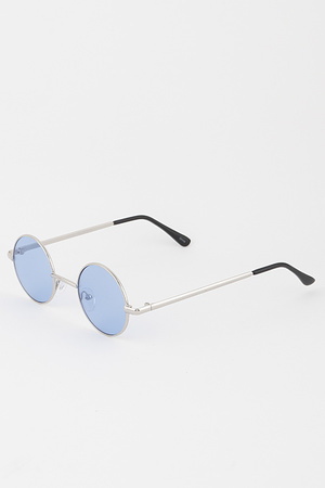 Bright Round Tinted Sunglasses