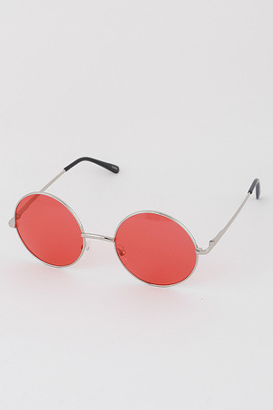 Bright Round Sunglasses