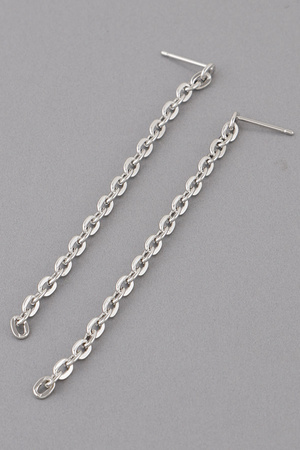 Simple Chain Drop Earrings