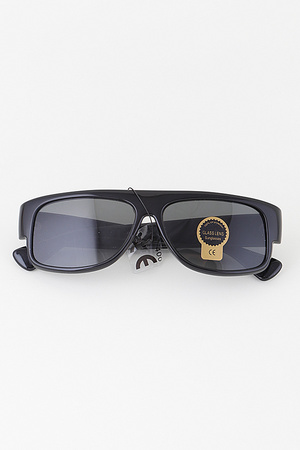 Classic Straight Round Sunglasses