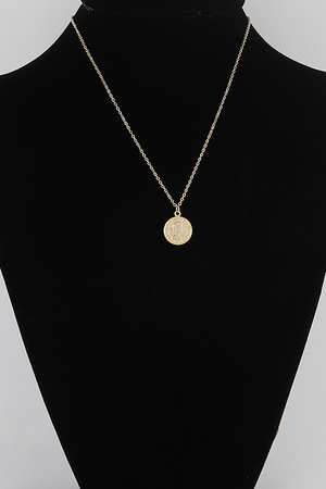 Coin Pendant Necklace