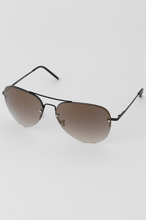 Classic Reflective Aviator Sunglasses