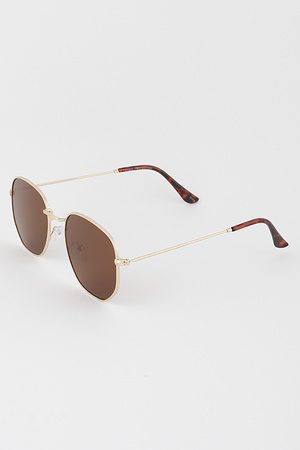 Classic Metal Rim Sunglasses