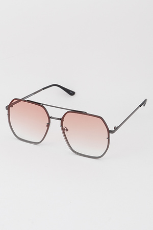 Square Aviator Sunglasses