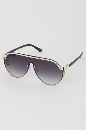 Infinite Loop Aviator Sunglasses