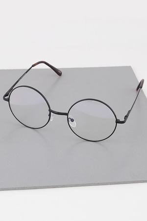 Blue Light Blocker Retro Round Glasses