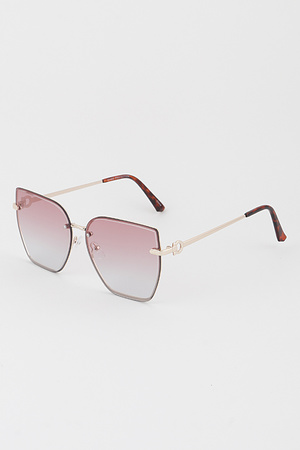 Minimal Cateye Sunglasses