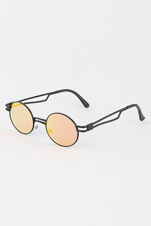 Bright Tinted Round Sunglasses