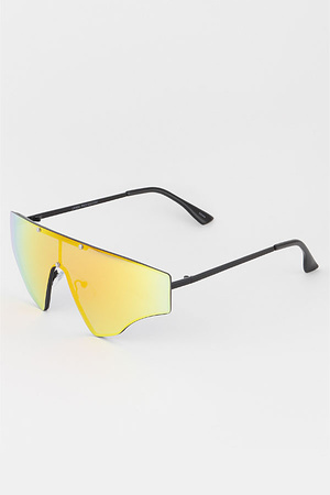 Geometric Shield Sunglasses
