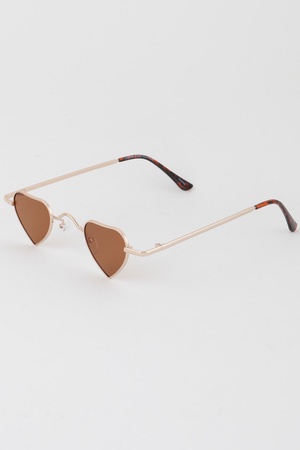 Tinted Heart Sunglasses