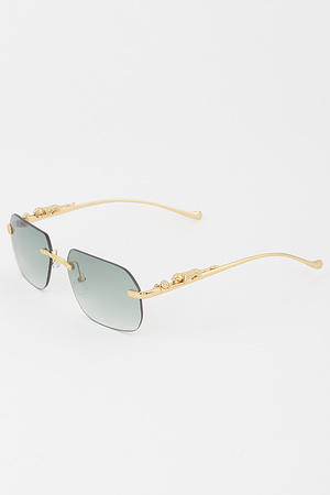 Laying Jaguar Sunglasses