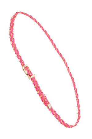 Strap Braided Chain Wrap Fashion Belt