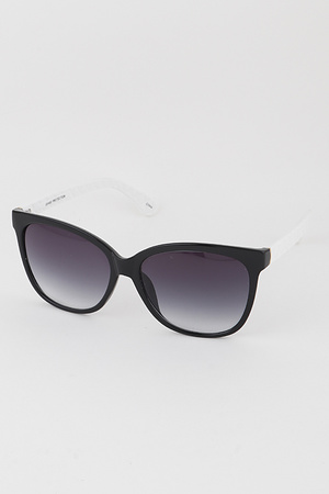 Round Wayfarer Sunglasses