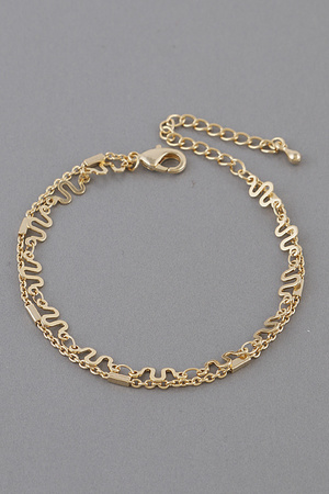 Snake Pattern Bracelet
