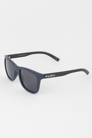 Simple Dark Matte Color Sunglasses