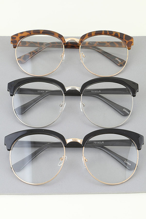 Chic Clubmaster Optical Glasses
