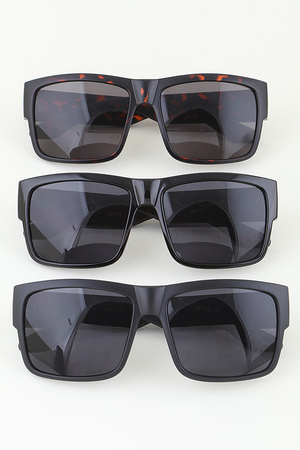 Classic Box Tinted Sunglasses