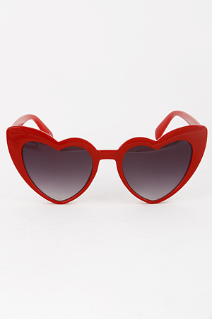 Cute Heart Sunglasses