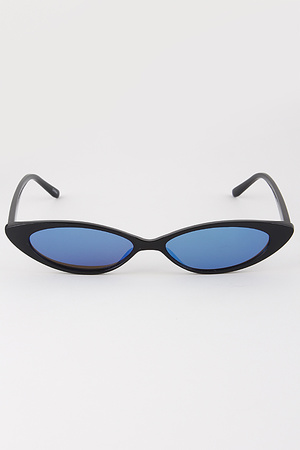 Futuristic Oval Sunglasses