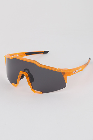 Unique Frame Shield Sunglasses
