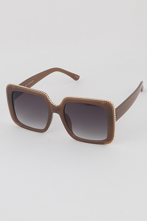 Oversized Rectangle Fashion Sunglasses