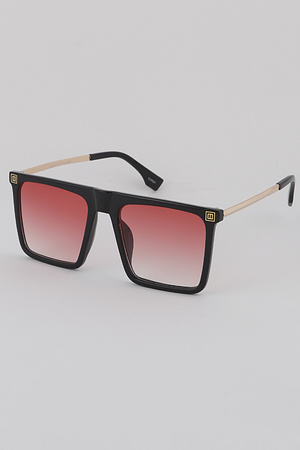 Rectangular Shield Sunglasses