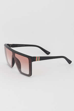 Straight Shield Sunglasses