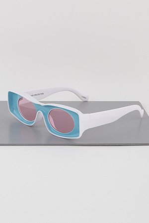 Pop Out  Round  Sunglasses